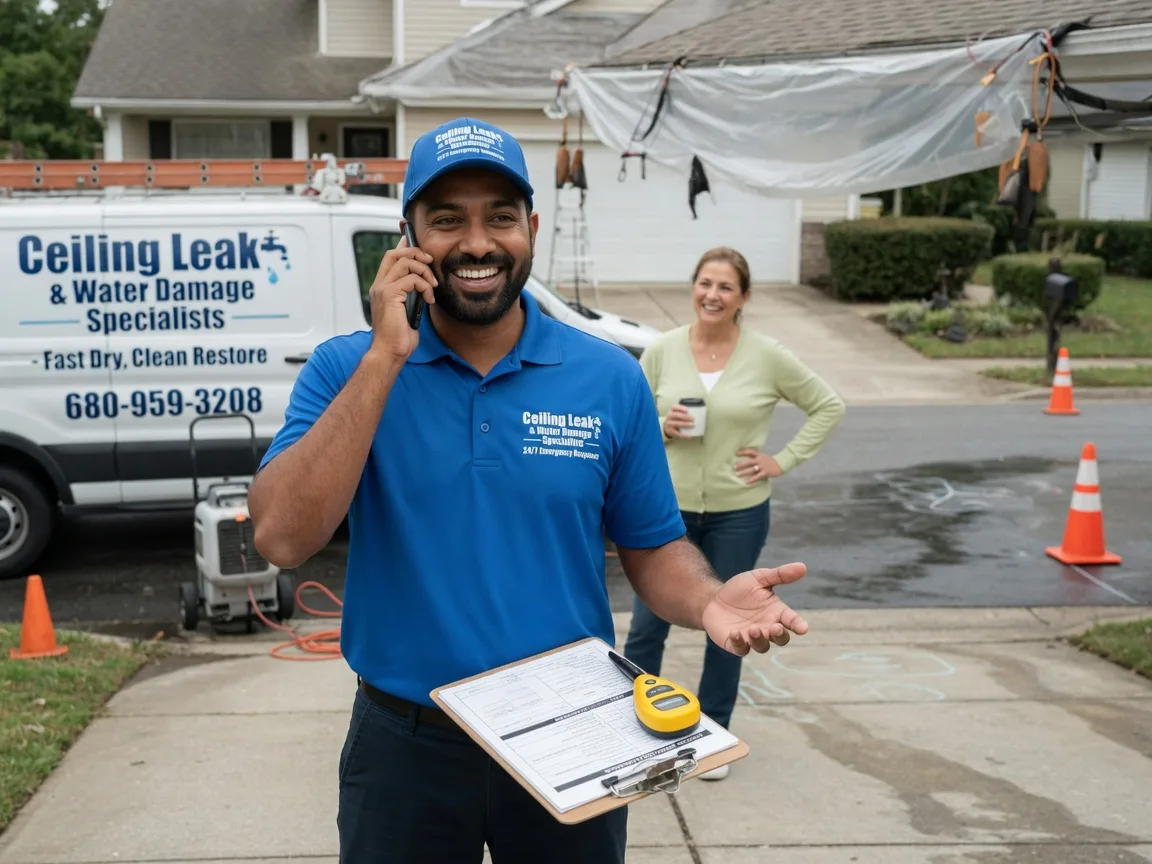 Ceiling Leak Cleanup Panama, NE FAQs